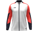 Jako Dynamic poliester jakna – bijela/koraljna/tamno plava_EliteSport