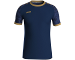 Jako Iconic dres kratkih rukava - tamno plava/zlatna_EliteSport