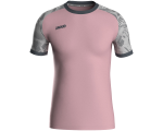 Jako Iconic dres kratkih rukava — roza/siva_EliteSport