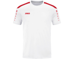 Jako Power dres kratkih rukava — bijela/crvena_EliteSport