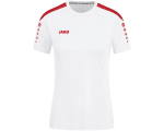 Jako Power dres kratkih rukava — bijela/crvena_EliteSport