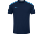 Jako Power dres kratkih rukava — tamno plava/nebesko plava_EliteSport