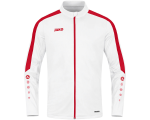 Jako Power poliester jakna – bijela/crvena_EliteSport