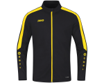 Jako Power poliester jakna – crna/žuta_EliteSport