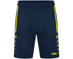 Jako Allround kratke hlače od poliestera – tamno plava/žuta_EliteSport