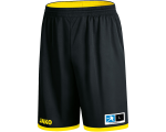 Jako Change kratke hlače za košarku – crna/žuta_EliteSport