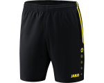 Jako Competition kratke hlače – crna/žuta_EliteSport