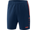 Jako Competition kratke hlače – tamno plava/neon narancasta_EliteSport