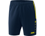 Jako Competition kratke hlače – tamno plava/žuta_EliteSport