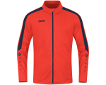 Jako Power poliester jakna – neon narančasta/tamno plava_EliteSport