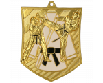 Karate medalja Seiken s motivom boraca 79x66mm_EliteSport