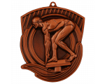 Plivačka medalja Nereus s motivom startnog skoka 79x62mm_EliteSport