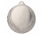 Metalna medalja Edera s reljefnim lisnatim vijencem 70mm_EliteSport