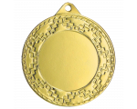 Metalna medalja Vectra s geometrijskim rubom 40mm_EliteSport
