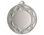 Metalna medalja Vectra s geometrijskim rubom 40mm_EliteSport