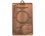Nogometna medalja Arena s motivom terena i lopte 70x45mm_EliteSport