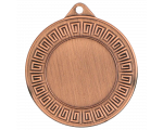 Metalna medalja Meandra s ornamentiranim rubom 40mm_EliteSport