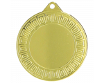 Metalna medalja Meandra s ornamentiranim rubom 40mm_EliteSport