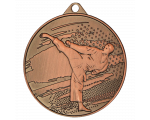 Medalja Kensei za borilačke sportove s motivom borca 45mm_EliteSport