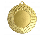 Metalna medalja Solara s reljefnim zrakama 45mm_EliteSport