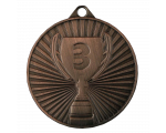 Metalna medalja Campione s peharom i oznakom plasmana 45mm_EliteSport