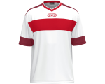 Jako Club 92 dres kratkih rukava — bijela/crvena_EliteSport