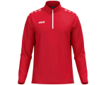 Jako One ziptop majica dugih rukava – crvena_EliteSport