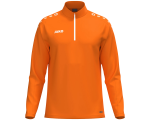 Jako One ziptop majica dugih rukava – narančasta_EliteSport