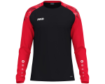 Jako Sonic majica dugih rukava — crna/crvena_EliteSport