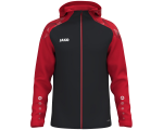 Jako Sonic jakna s kapuljačom – crna/crvena_EliteSport