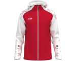 Jako Sonic jakna s kapuljačom – crvena/bijela_EliteSport