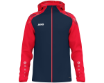 Jako Sonic jakna s kapuljačom – crvena/tamno mornarsko plava_EliteSport