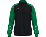Jako Sonic poliester jakna – crna/zelena_EliteSport