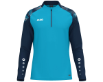 Jako Sonic ziptop majica dugih rukava – nebesko plava/tamno plava_EliteSport