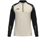 Jako Sonic ziptop majica dugih rukava – sivo bež_EliteSport