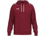 Jako One pamučna majica s kapuljačom — bordo_EliteSport