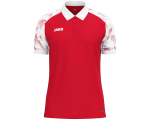 Jako Sonic polo majica kratkih rukava – crvena/bijela_EliteSport