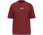 Jako Wardrobe majica kratkih rukava — bordo_EliteSport