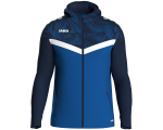 Jako Iconic jakna s kapuljačom – plava/tamno plava_EliteSport