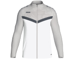 Jako iconic poliester jakna – bijela/siva_EliteSport
