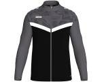 Jako iconic poliester jakna – crna/antracit_EliteSport