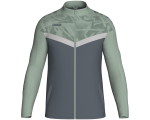 Jako iconic poliester jakna – sivo zelena/siva_EliteSport