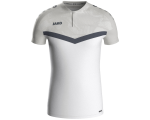 Jako Iconic polo majica kratkih rukava – bijela/siva_EliteSport