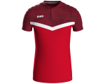 Jako Iconic polo majica kratkih rukava – crvena/bordo_EliteSport