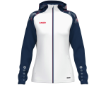 Jako Sonic jakna s kapuljačom – bijela/tamno plava_EliteSport