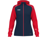 Jako Sonic jakna s kapuljačom – crvena/tamno mornarsko plava_EliteSport
