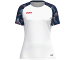 Jako Sonic majica kratkih rukava — bijela/tamno plava_EliteSport