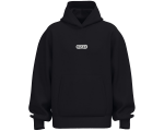 Jako Wardrobe majica s kapuljačom — crna — crna_EliteSport