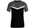 Jako Iconic poliester majica kratkih rukava — crna/antracit_EliteSport