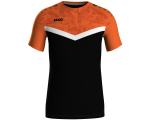 Jako Iconic poliester majica kratkih rukava — narančasta/crna_EliteSport